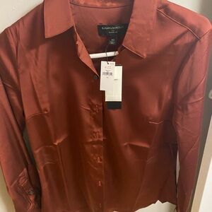 Banana Republic silky dress shirt